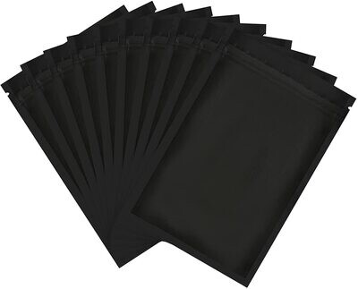 Mylar Bags Black (3x4, 4x6 inch)
