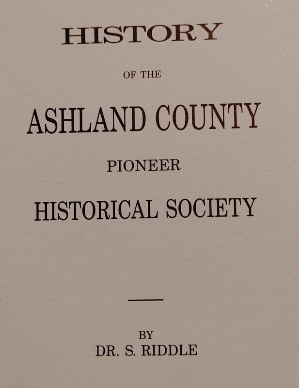 History of the Ashland Pioneer Historical Society