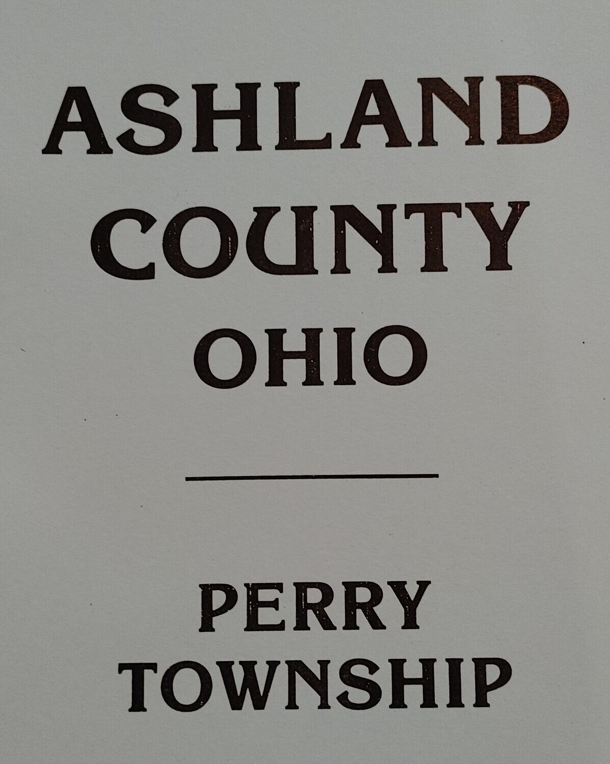 Research Aid #5-Perry Township Research Aid #5-Perry Township