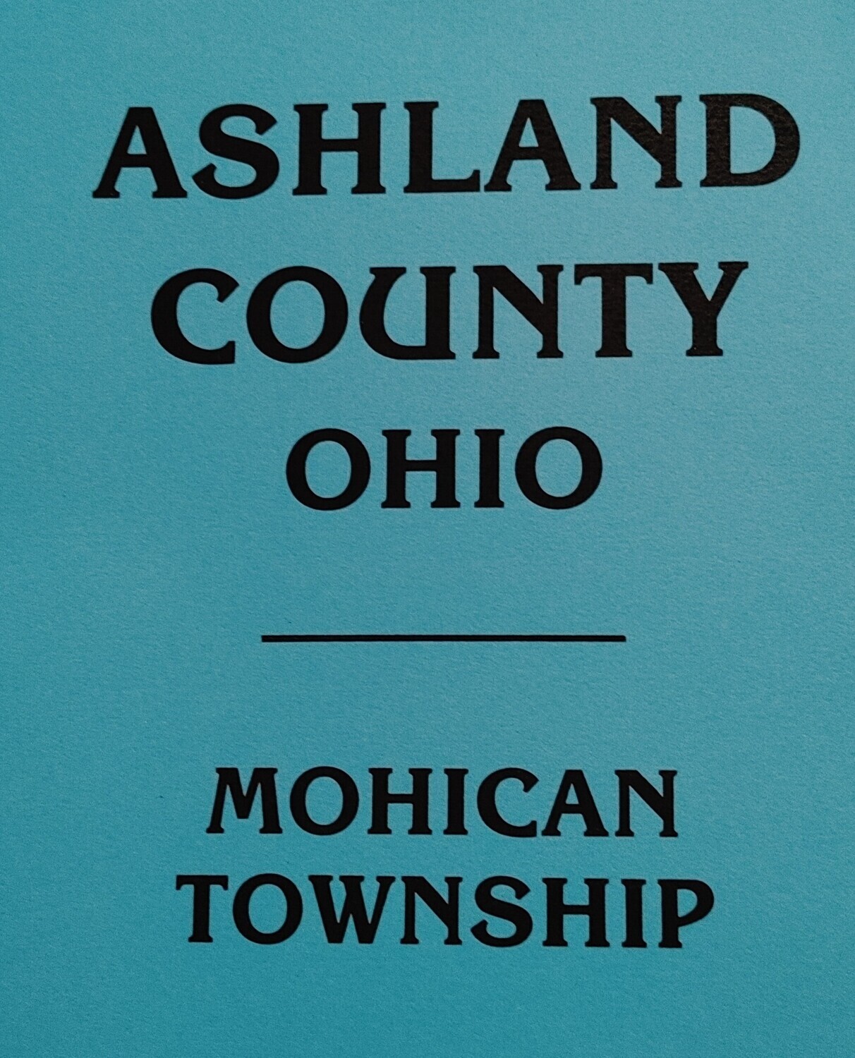 Research Aid #6-Mohican Township
