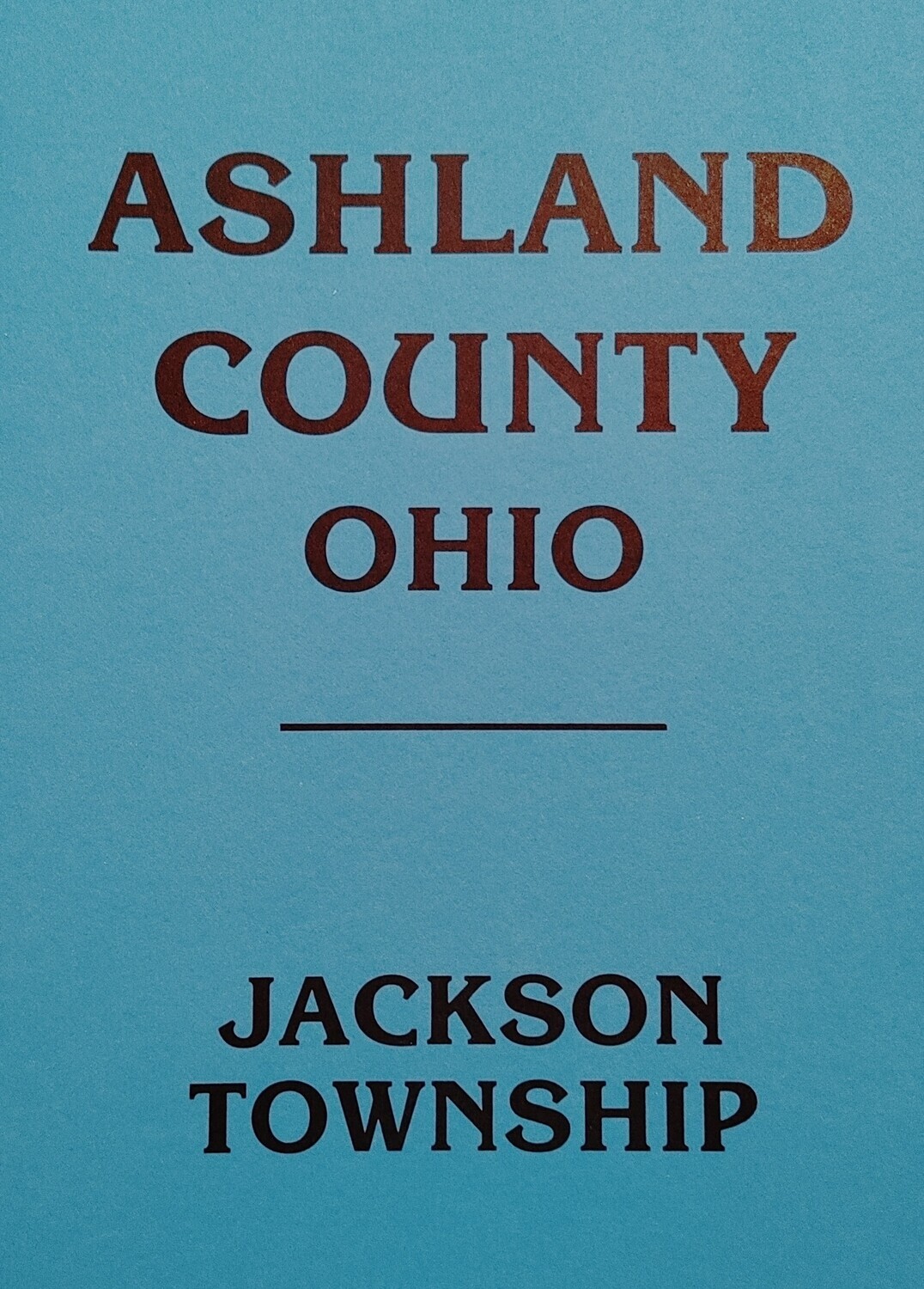 Research Aid #7-Jackson Township