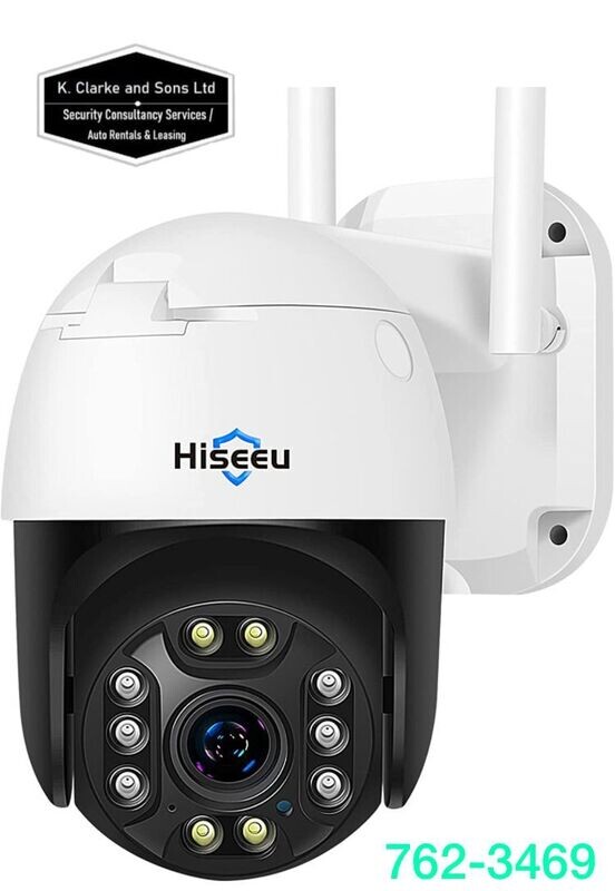 Hiseeu 8x optical zoom PTZ camera