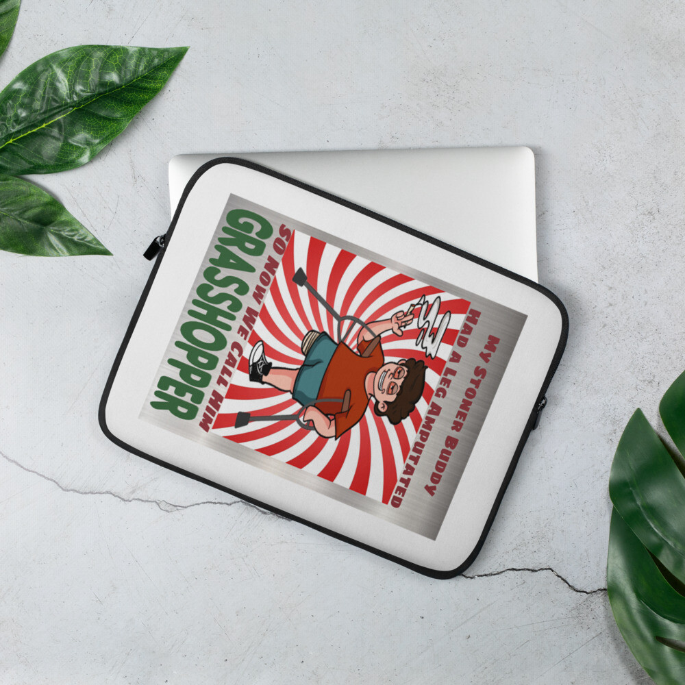 DDD Laptop Sleeve - Grasshopper