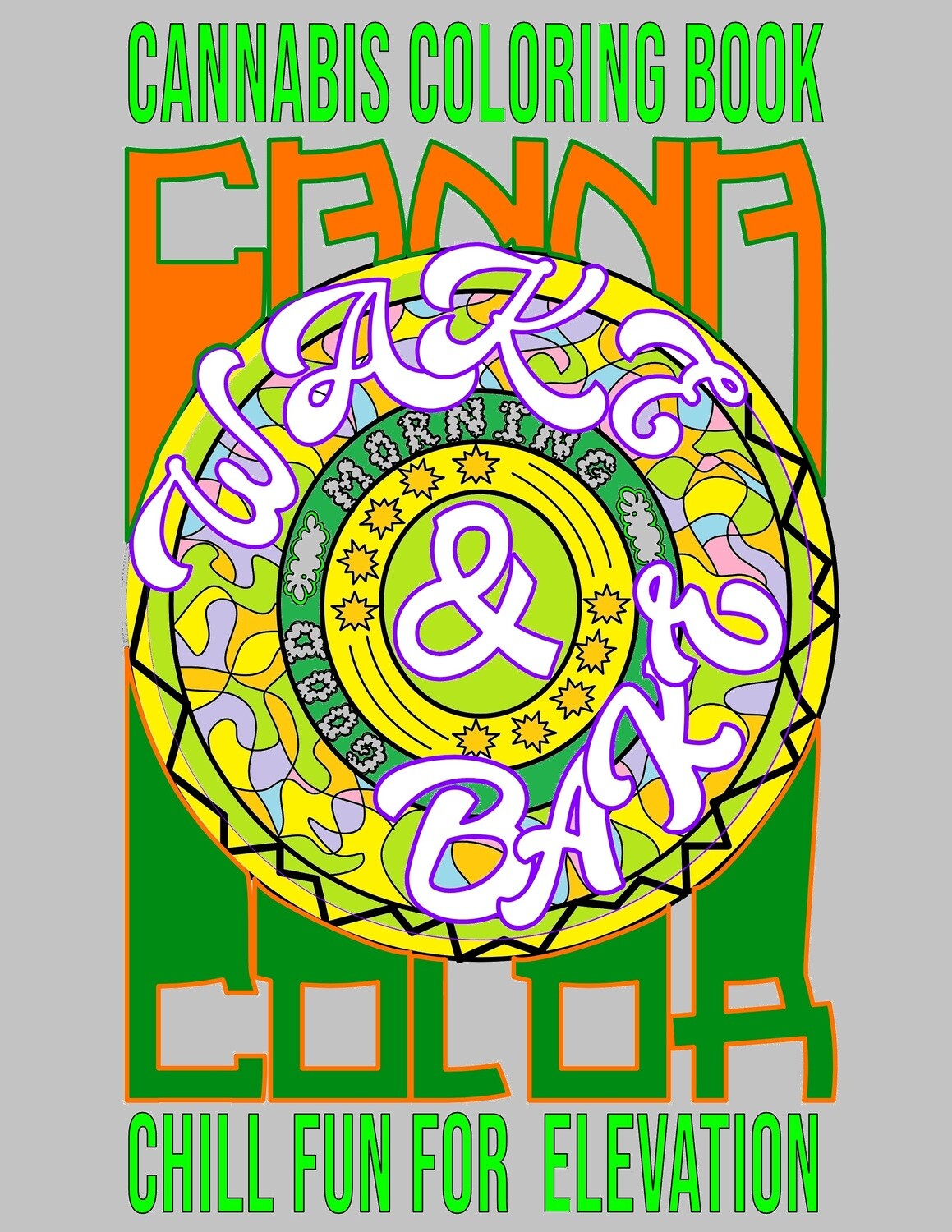 BULK - Reseller CannaColor #420 - Adult Coloring Book