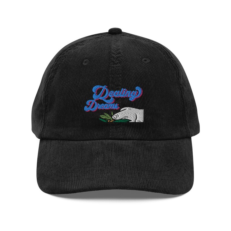 H-Med Dealing&#39; Dreams - Vintage Corduroy Thread Stitched Cap - SUPPORTER Edition