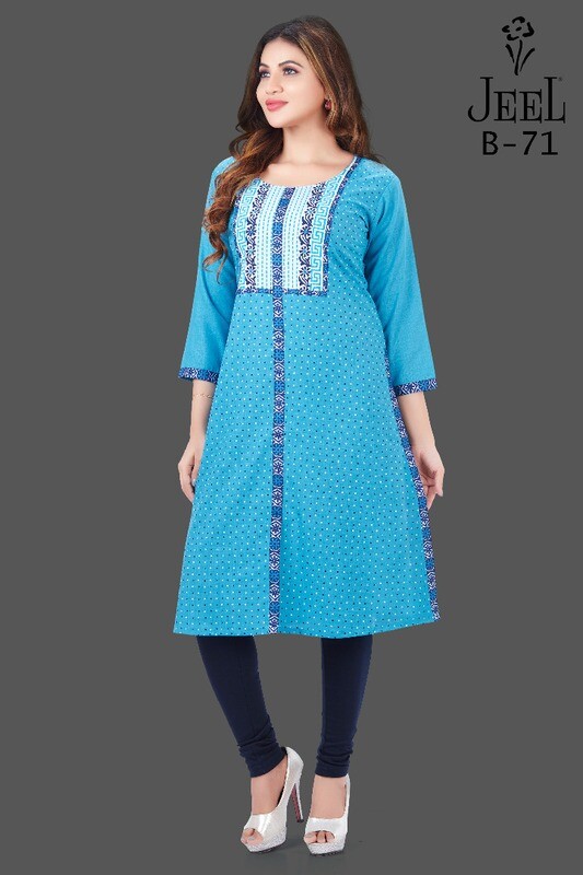 Jeel Flare Kurtis (B 71)