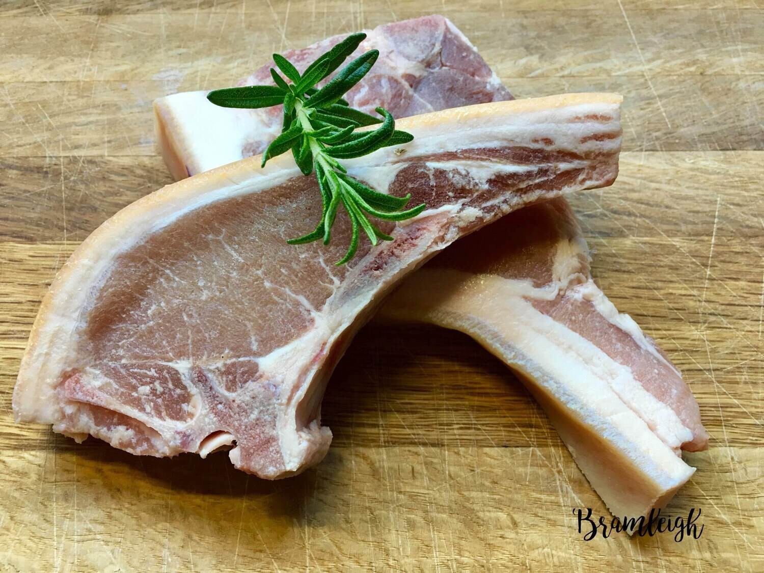 Bramleigh Pork Loin Chops (approx 350g - 2 Per Pack)