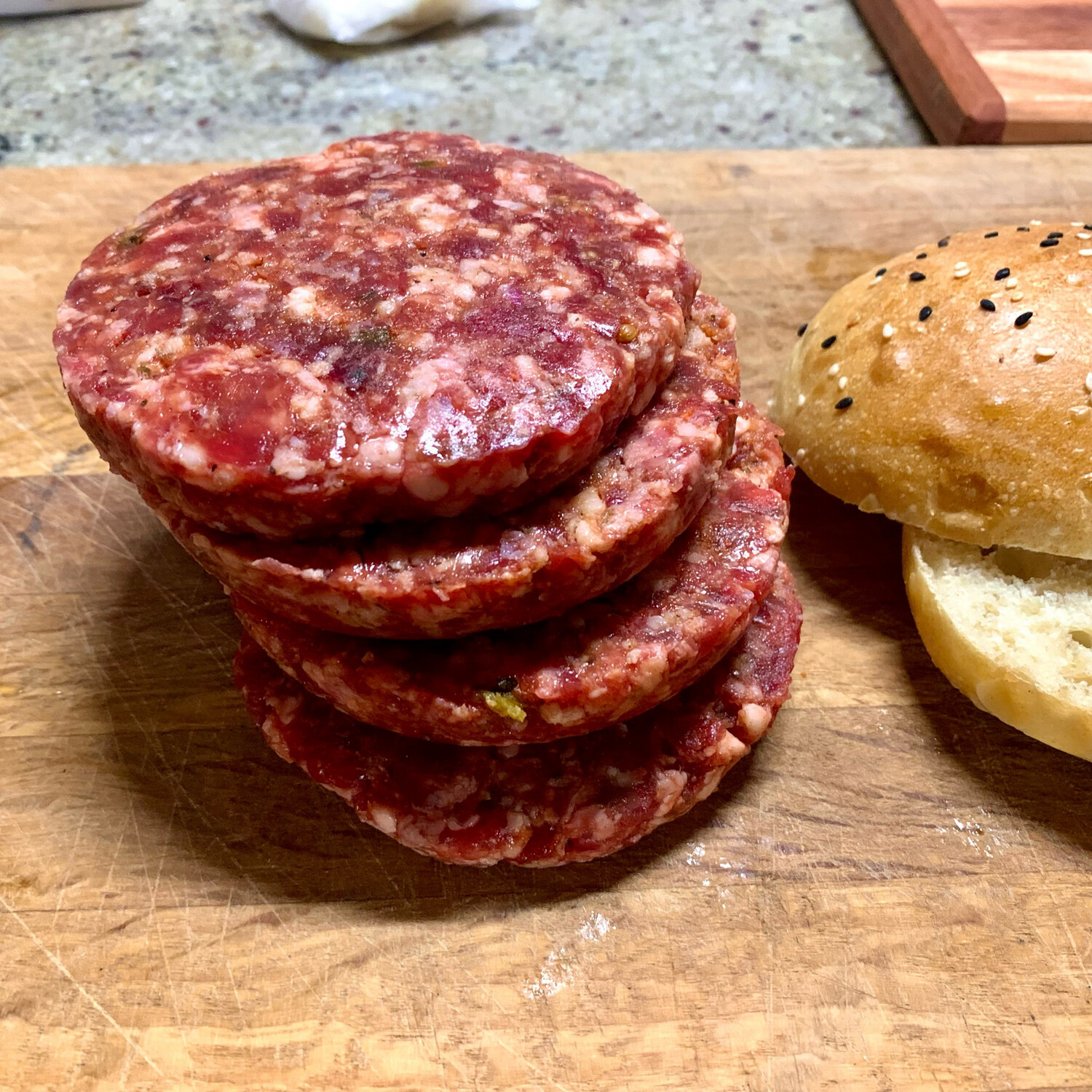 100% Beef Burger Patties (4 x 125g)