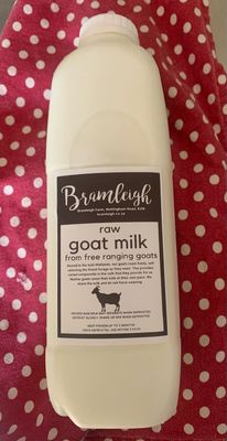 Goats Milk (raw) 1L - Frozen