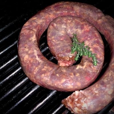 Boerewors - 100% Beef, Gluten Free 500g