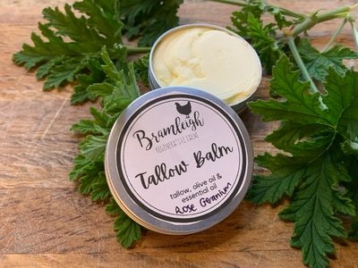 Whipped Tallow Balm 60g - Rose Geranium