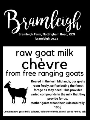 Chévre Cheese (goat's milk cream cheese) 100g