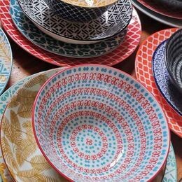 bohemian dinner set