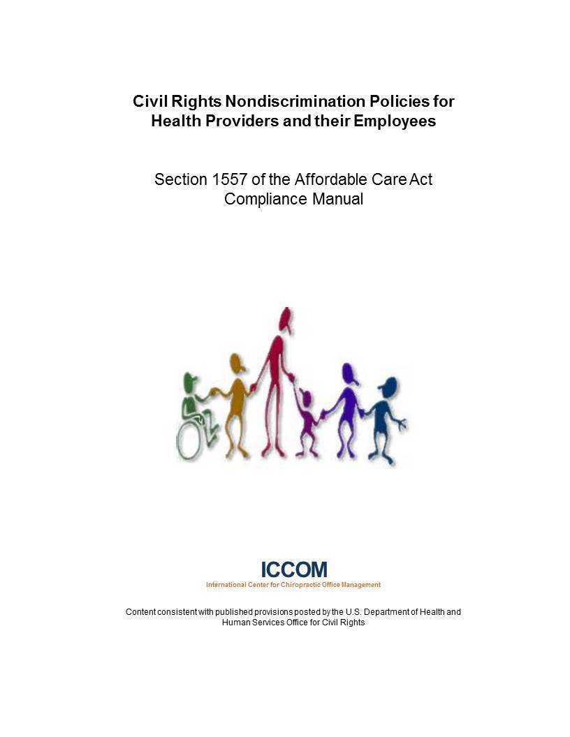 Civil Rights Nondiscrimination Policies for  Health Providers and their Employees 00001