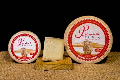 Queso Curado de Oveja Colmenareña de Madrid en Lozoya Somosierra - 8 cuñas - Queso Entero