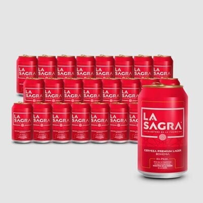 LA SAGRA Premium Lager Lata