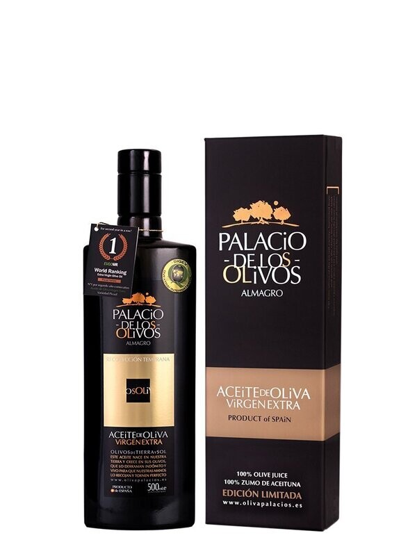 Caja de 1 Estuche Regalo de 500ml Palacio de Los Olivos Picual