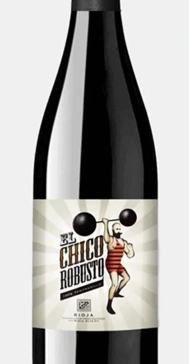 VINO EL CHICO ROBUSTO 100% TEMPRANILLO 2019 D.O. RIOJA 75 CL  - Caja de 6 Botellas