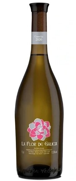 VINO BLANCO FLOR DE GALICIA 11,5º 75 CL - Caja de 6 Botellas