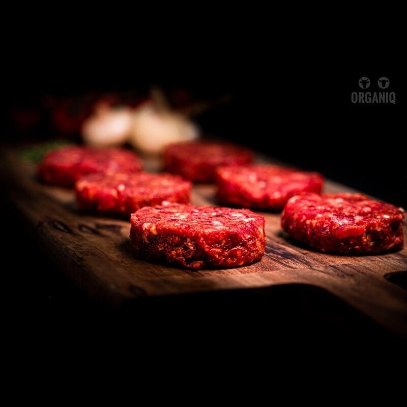6 Hamburguesas de 50g de Angus Ecológico de Madrid  Sierra de Guadarrama