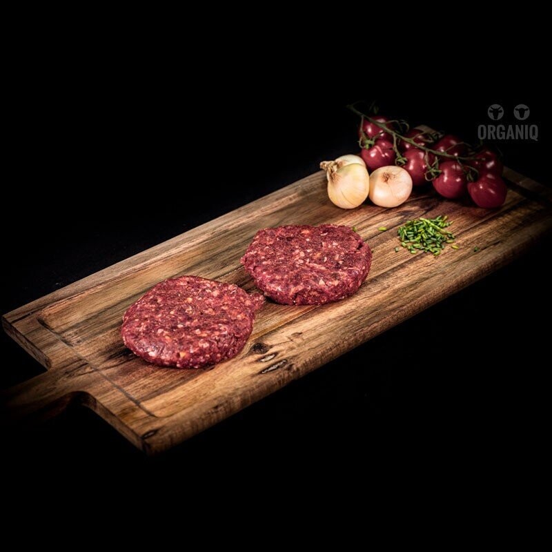 2 Hamburguesas de 150g de vacuno Ecológico de Madrid  Sierra de Guadarrama