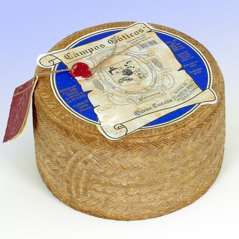 Queso Curado de Oveja Churra de Palencia en Tierra de Campos