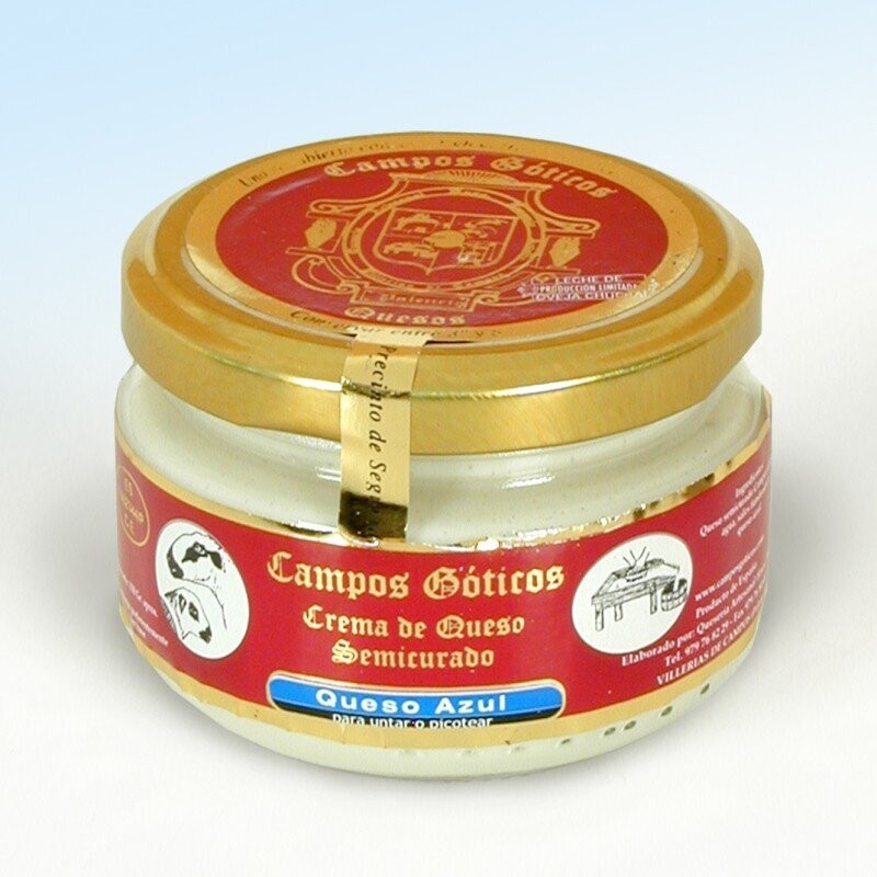 Crema de Queso Azul de Oveja Churra de Palencia en Tierra de Campos