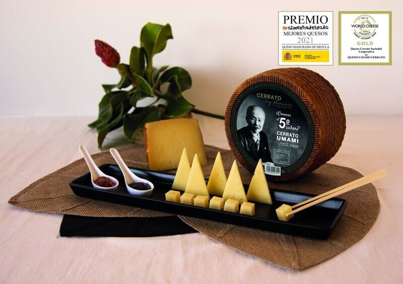 Queso Viejo Mezcla Oveja-Vaca UMAMI de Palencia en El Cerrato