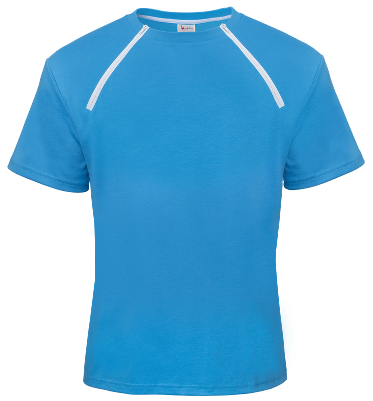 ComfyChemo® Men&#39;s Short Sleeve (Blue)