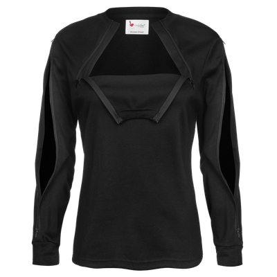 ComfyHemo®DIALYSIS Shirt (Arm and Chest access in ONE shirt)