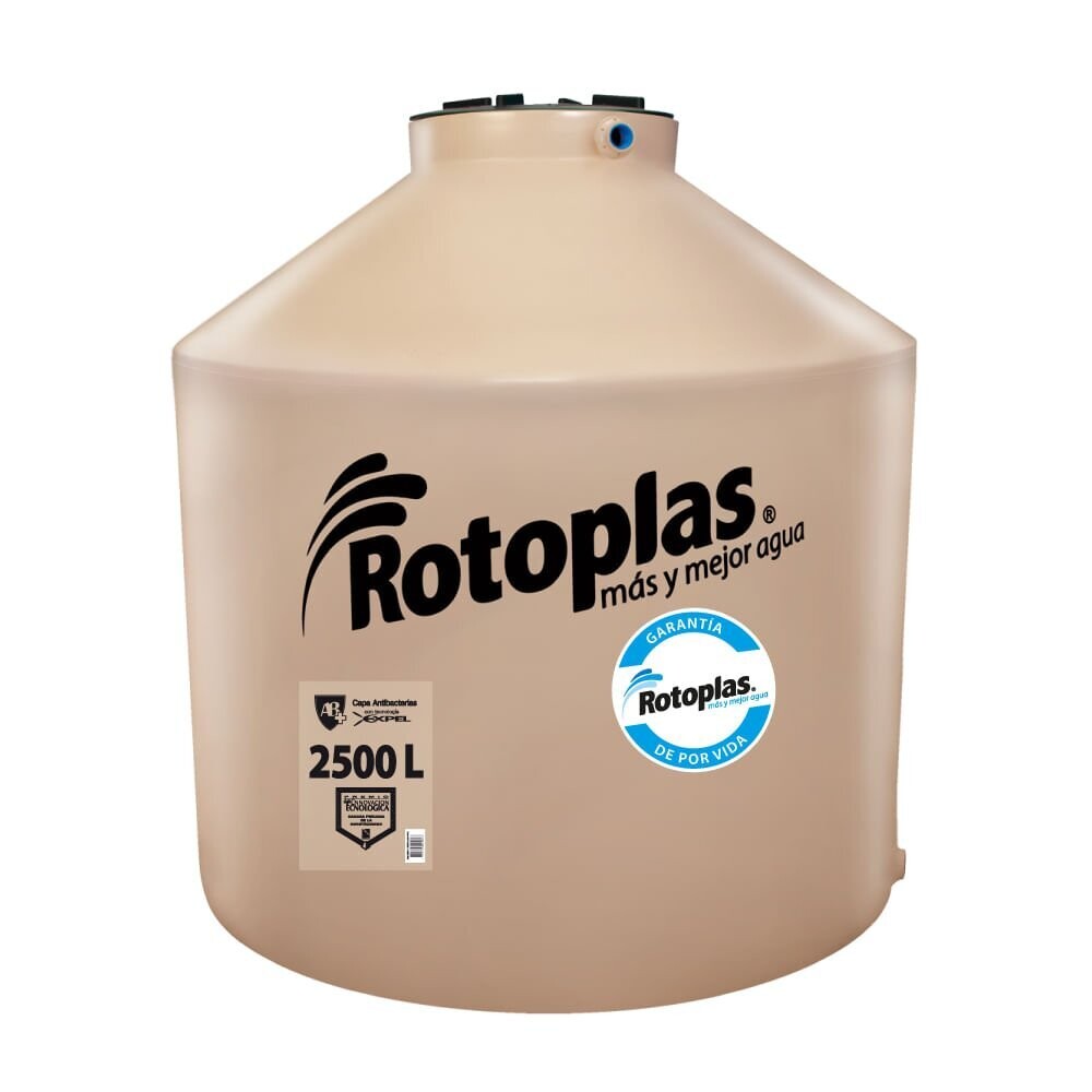 MEJOR AGUA GARANTIA DE POR VIDA 2500 LTS. ARENA
