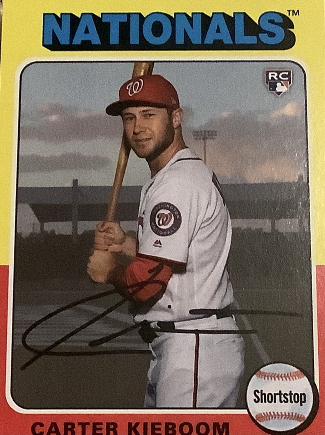 Carter Kieboom Rookie Card