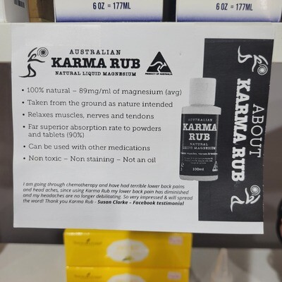 Karma Rub, Elemental Pain Relief with Lidocaine