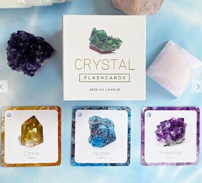 Crystal Flashcards: 50 full-color cards