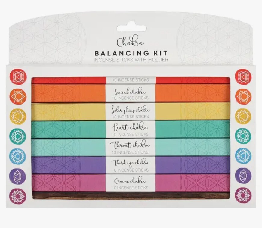 Chakra Incense Balancing Kit