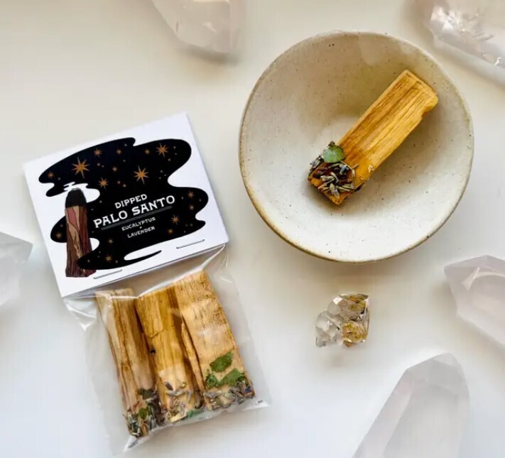 Eucalyptus + Lavender Dipped Palo Santo