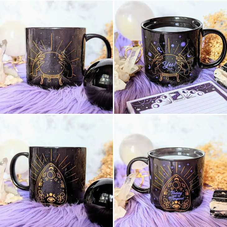 Mystic Messages Heat Changing Mug