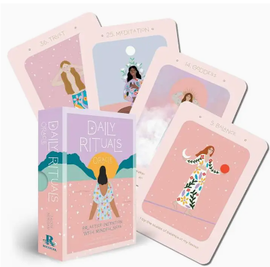 Daily Rituals Oracle by Jackie Morgan - Flashcards