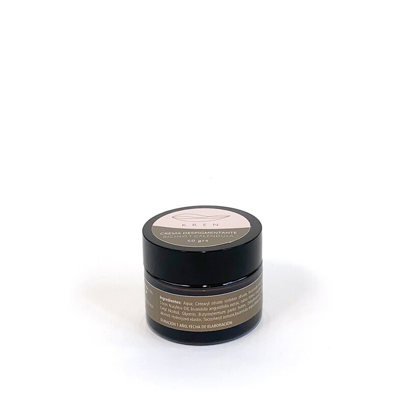 CREMA DESPIGMENTANTE RICINO · CALÉNDULA 50 grs