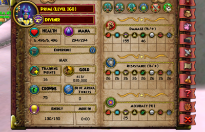 Preorder Wizard 101 Account 160 Max with Some Aeon Gear