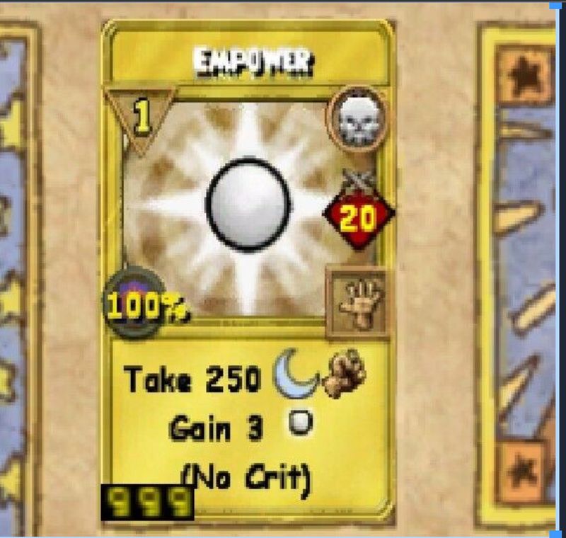 Treasure Cards Quantity 999 Empower Cards