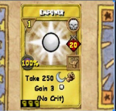 Treasure Cards Quantity 999 Empower Cards