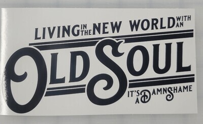 New world old soul sticker