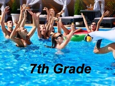 7th Grade Pool Party
