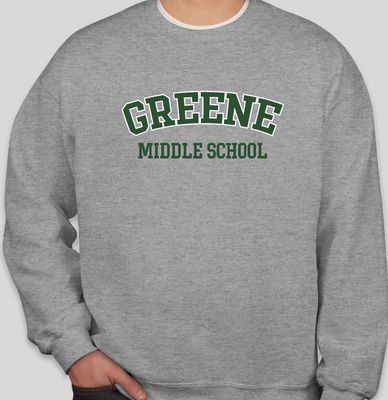 Embroidered Varsity Crewneck Sweatshirt - GREAT QUALITY!