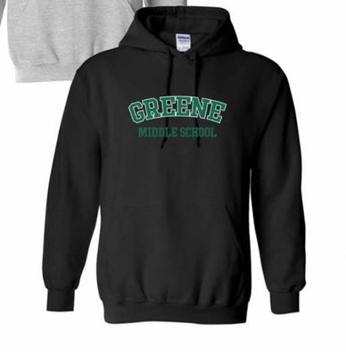 Greene Black Hoodie