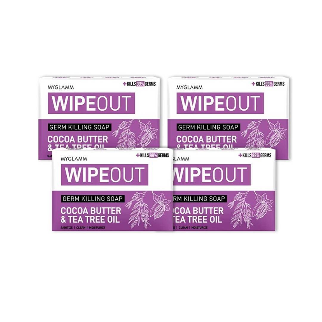 Pack Of 4 Wipeout Germ Killing Soap