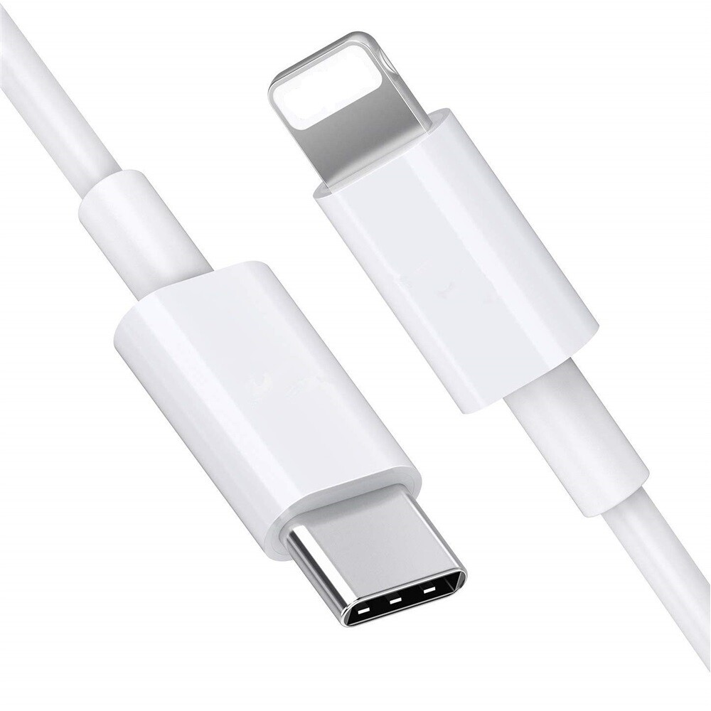Type C Male to 8 Pin Fast Charging Cable for iPhone 11/Pro/Pro Max/X/XS/XR 1m