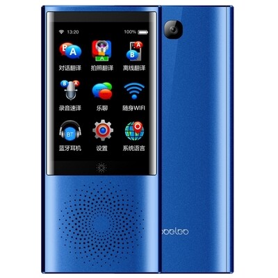 boeleo W1 AI Touch Control Voice Translator 45 Languages 2.4G + 5G WiFi BT 4.0 4G SIM 1300 Pixel