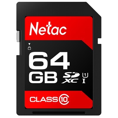 Netac 64GB SD Card memory card UHS-I U1 64